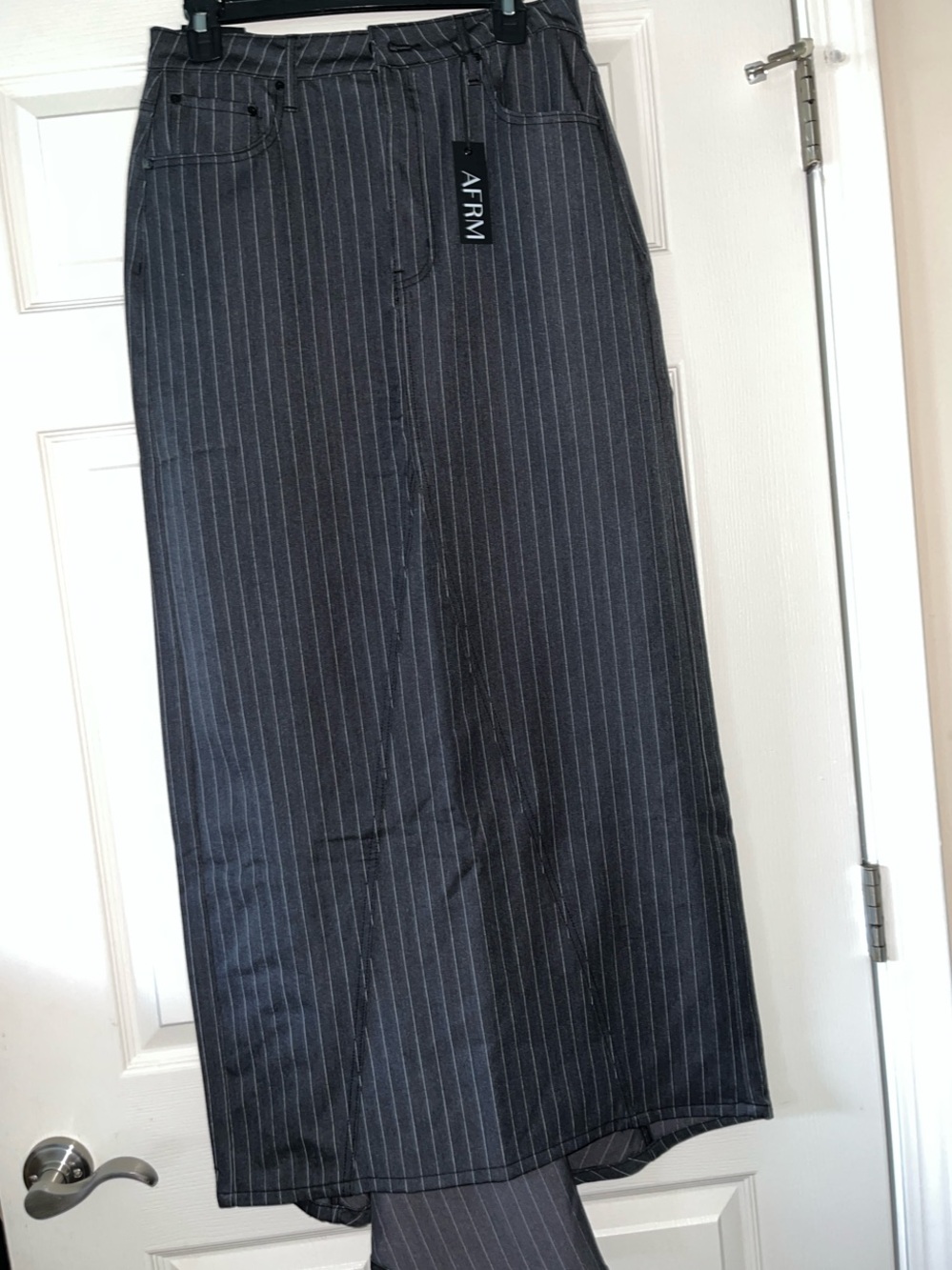 AFRM  Adriana High-Low Maxi Skirt size 27